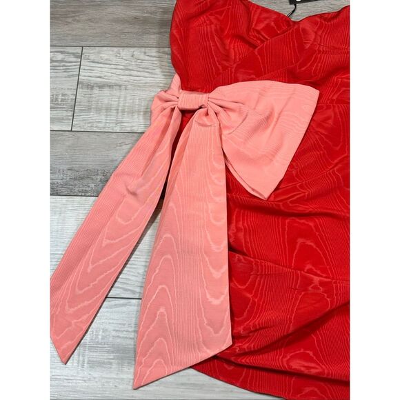 Future collective red and pink spaghetti strap dress size XL - Picture 2 of 12